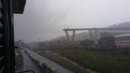 Motorvejsbro styrtet sammen i Norditalien