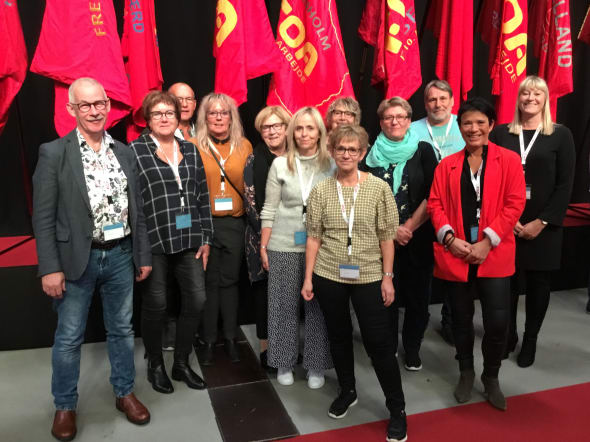 Kongresdelegerede fra FOA Viborg